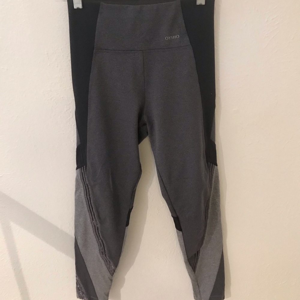 Oysho | Compression Leggings | Gray | S